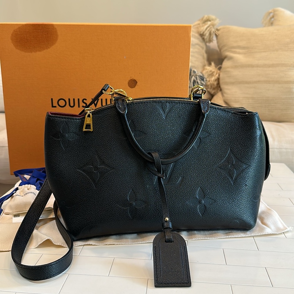 LOUIS VUITTON PETIT PALAIS Handbag (Noir) - Picture 6 of 14